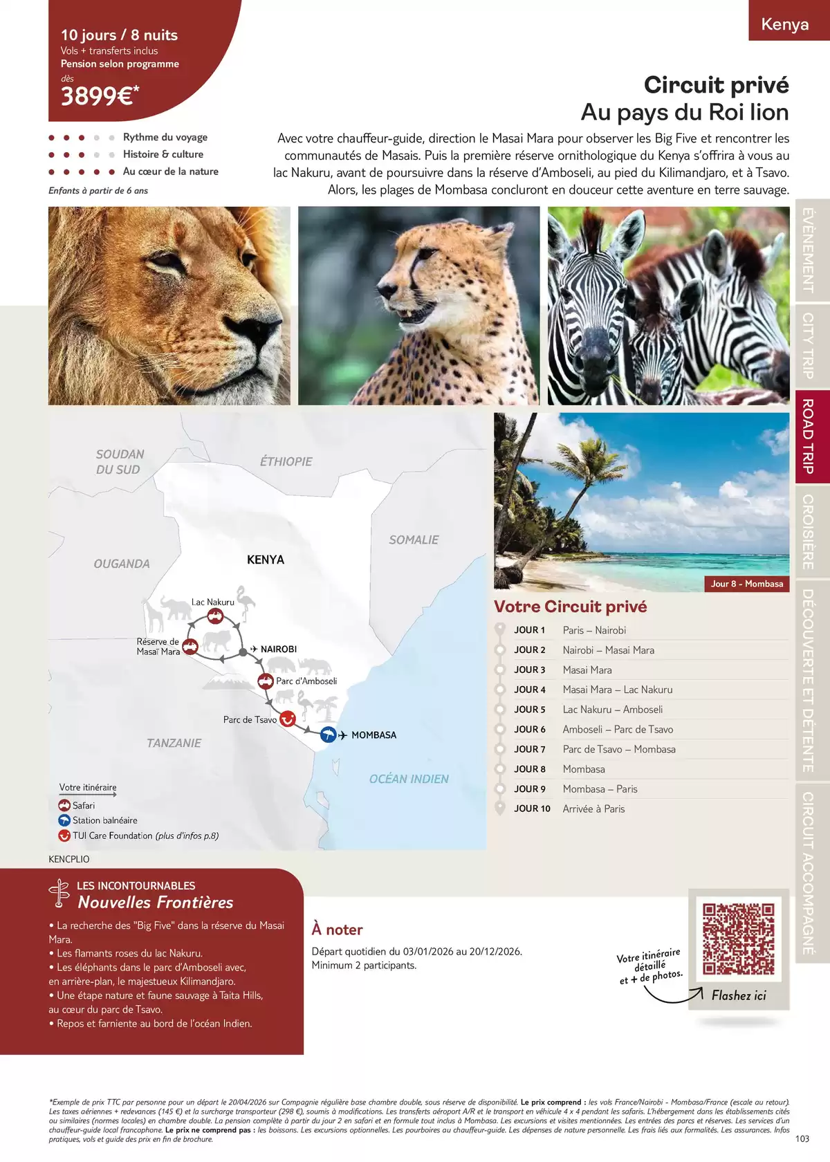 Catalogue Nouvelles Frontières Collection 2026, page 00105