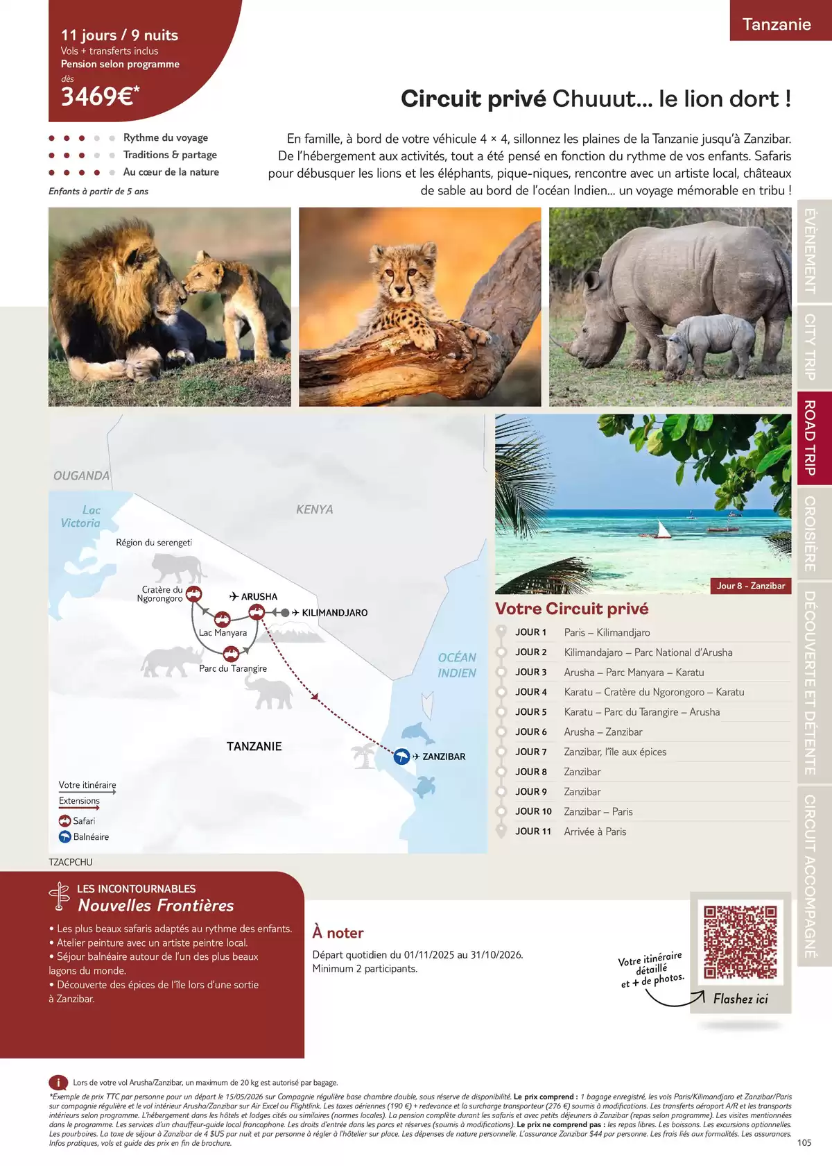 Catalogue Nouvelles Frontières Collection 2026, page 00107