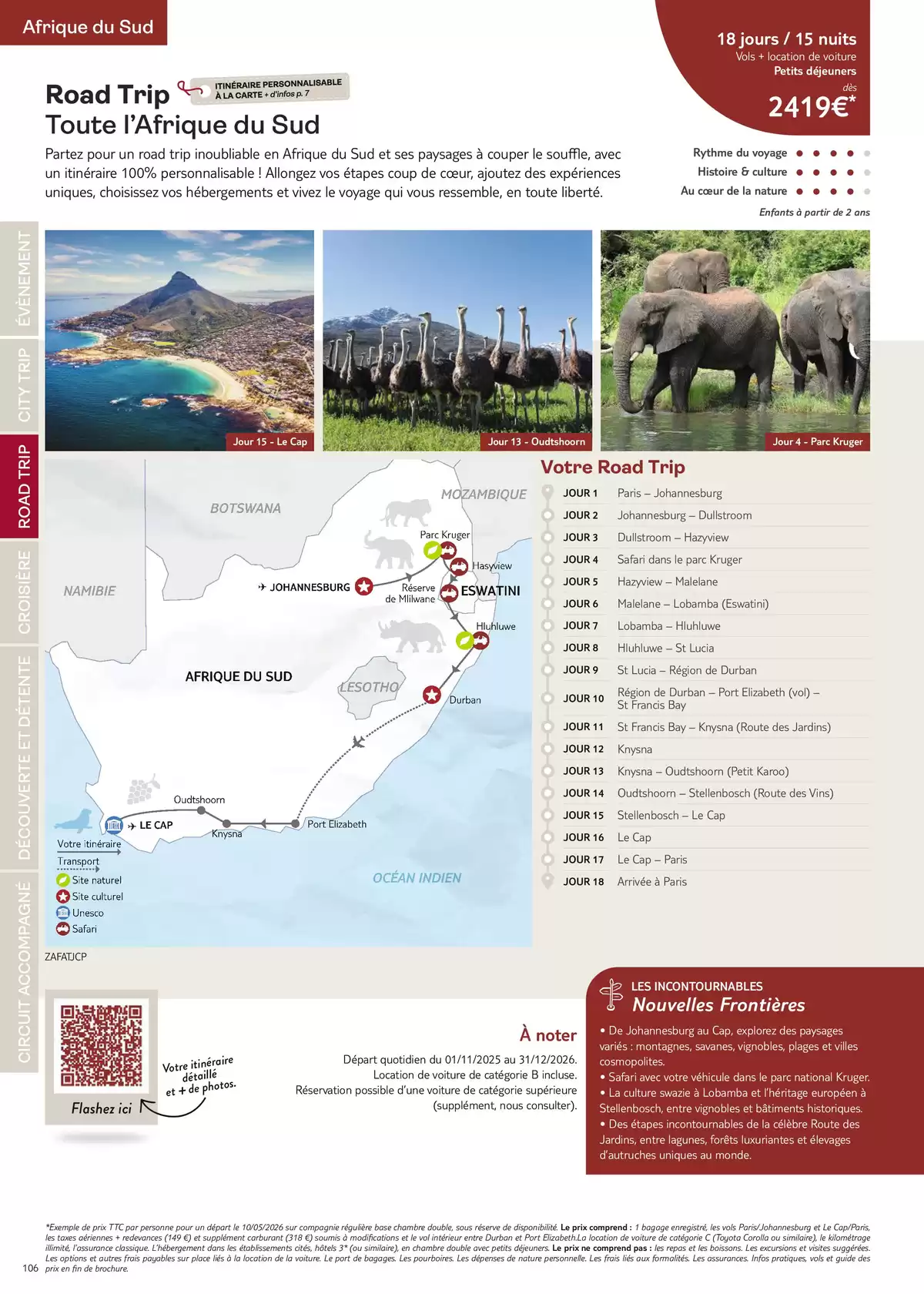 Catalogue Nouvelles Frontières Collection 2026, page 00108