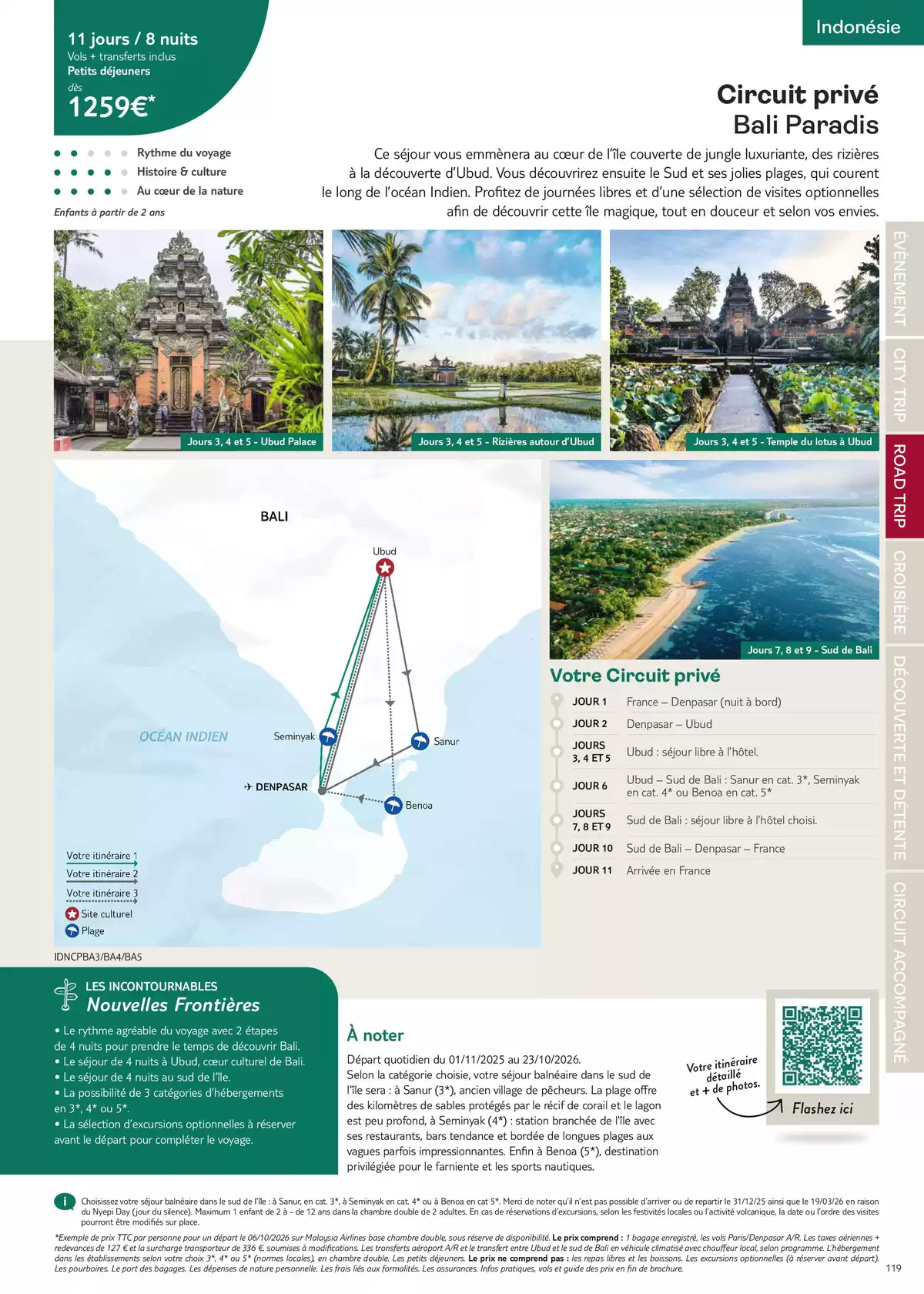 Catalogue Nouvelles Frontières Collection 2026, page 00121