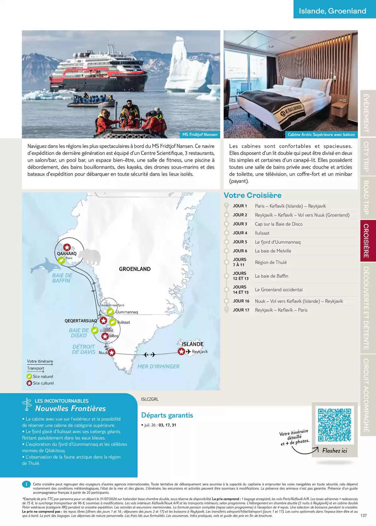 Catalogue Nouvelles Frontières Collection 2026, page 00139