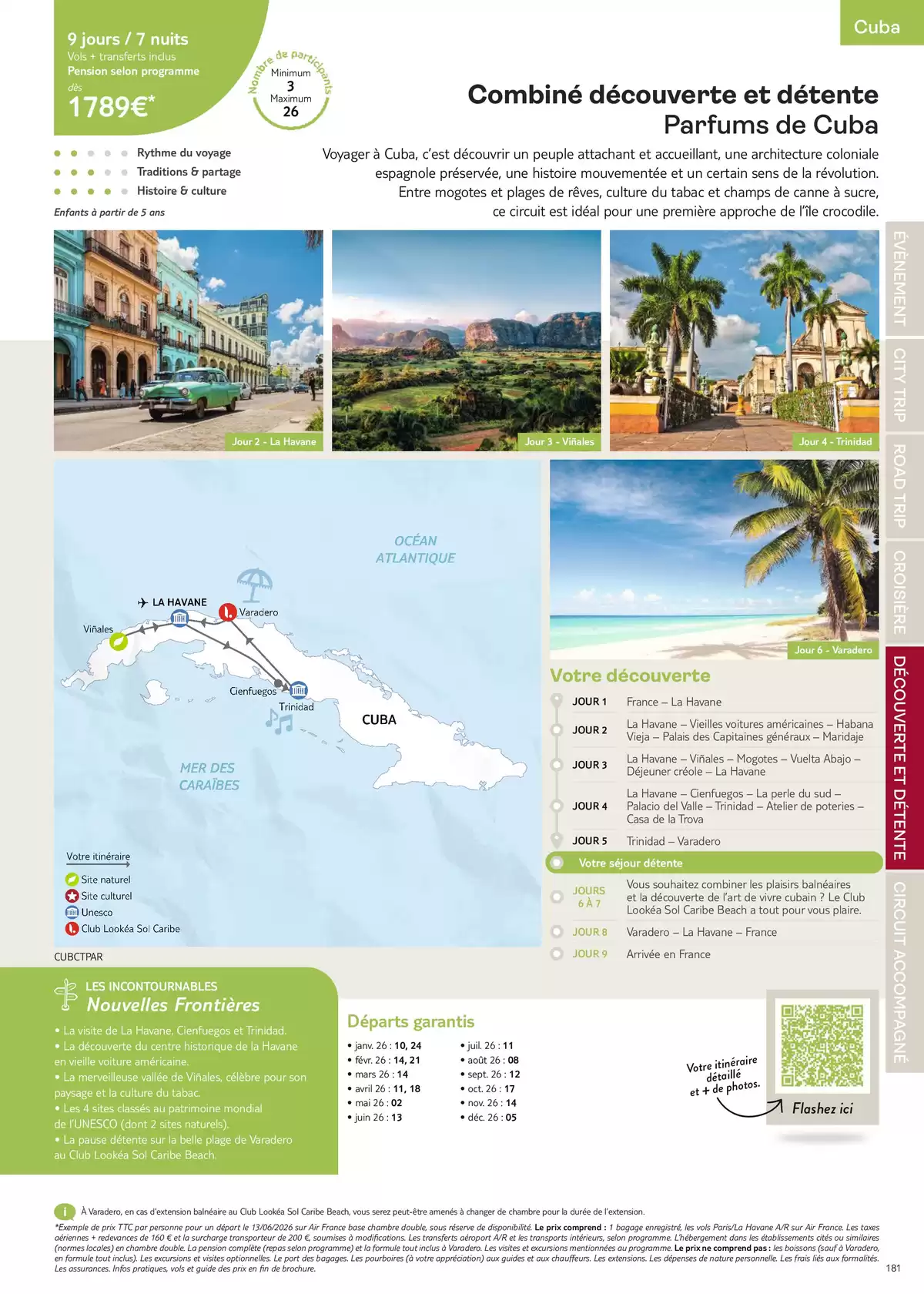 Catalogue Nouvelles Frontières Collection 2026, page 00183