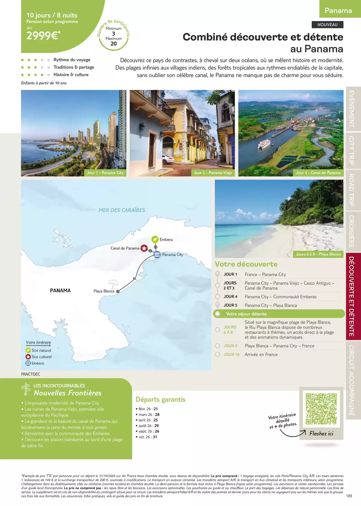 Catalogue Nouvelles Frontières Collection 2026, page 00185