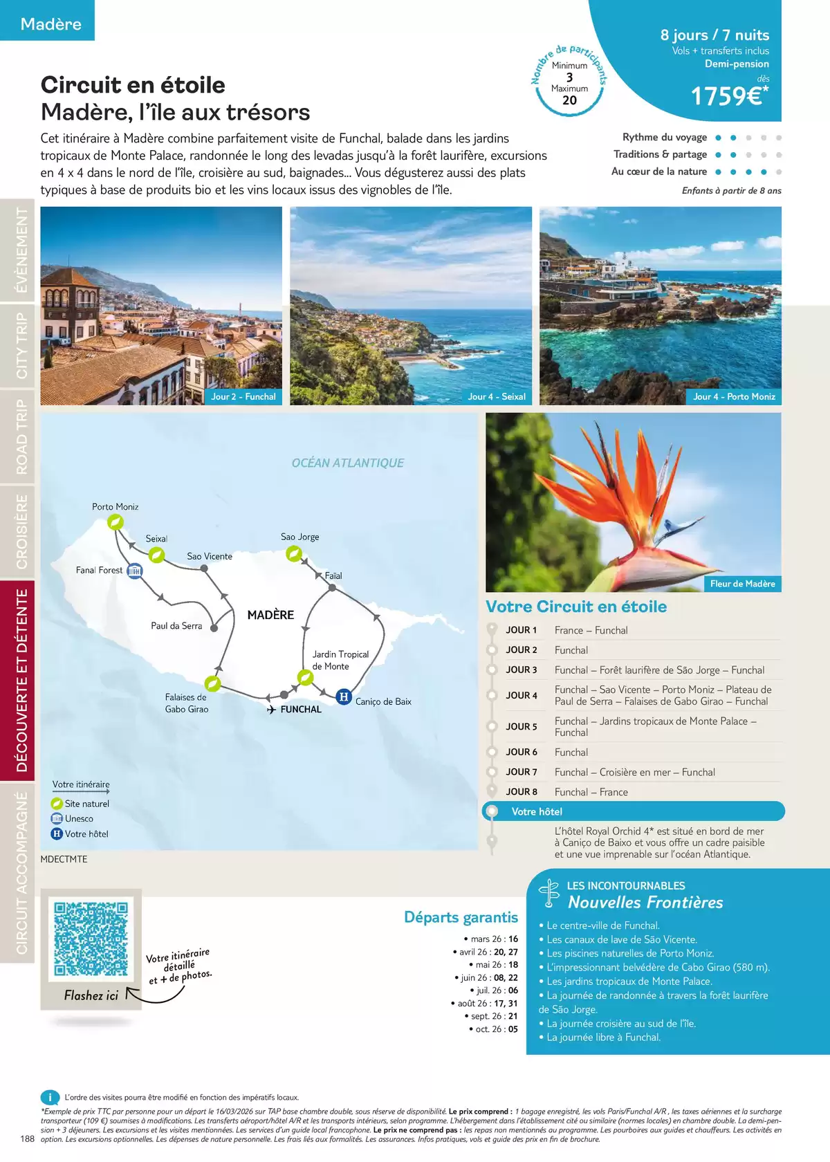 Catalogue Nouvelles Frontières Collection 2026, page 00190