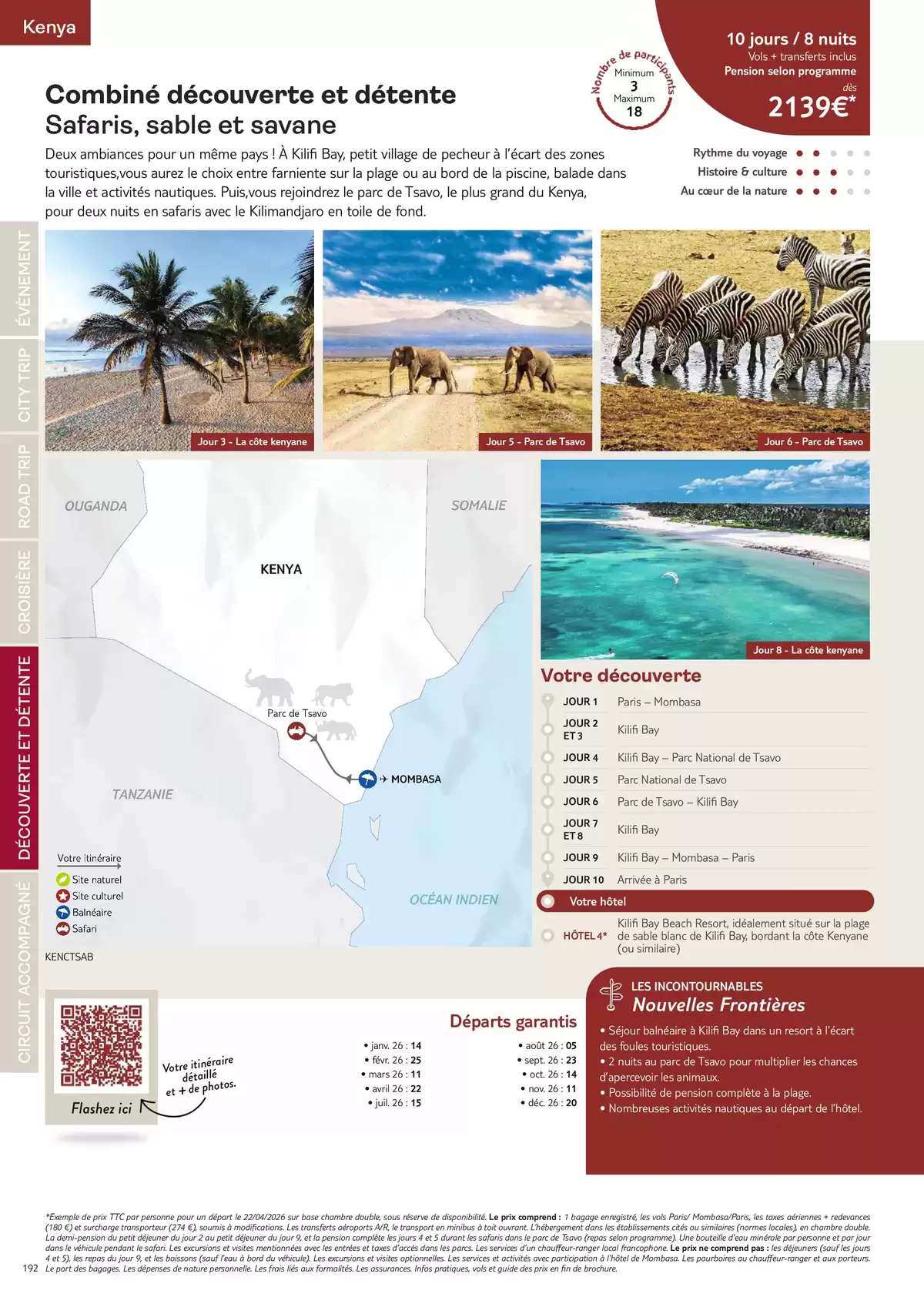 Catalogue Nouvelles Frontières Collection 2026, page 00194