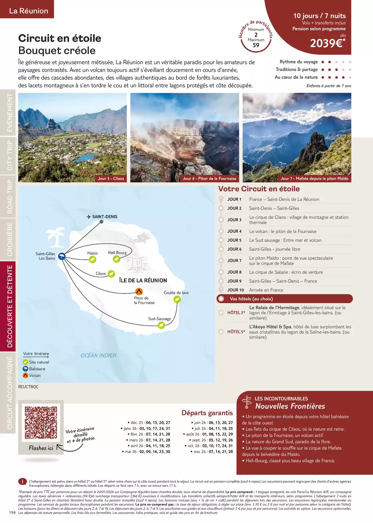 Catalogue Nouvelles Frontières Collection 2026, page 00196