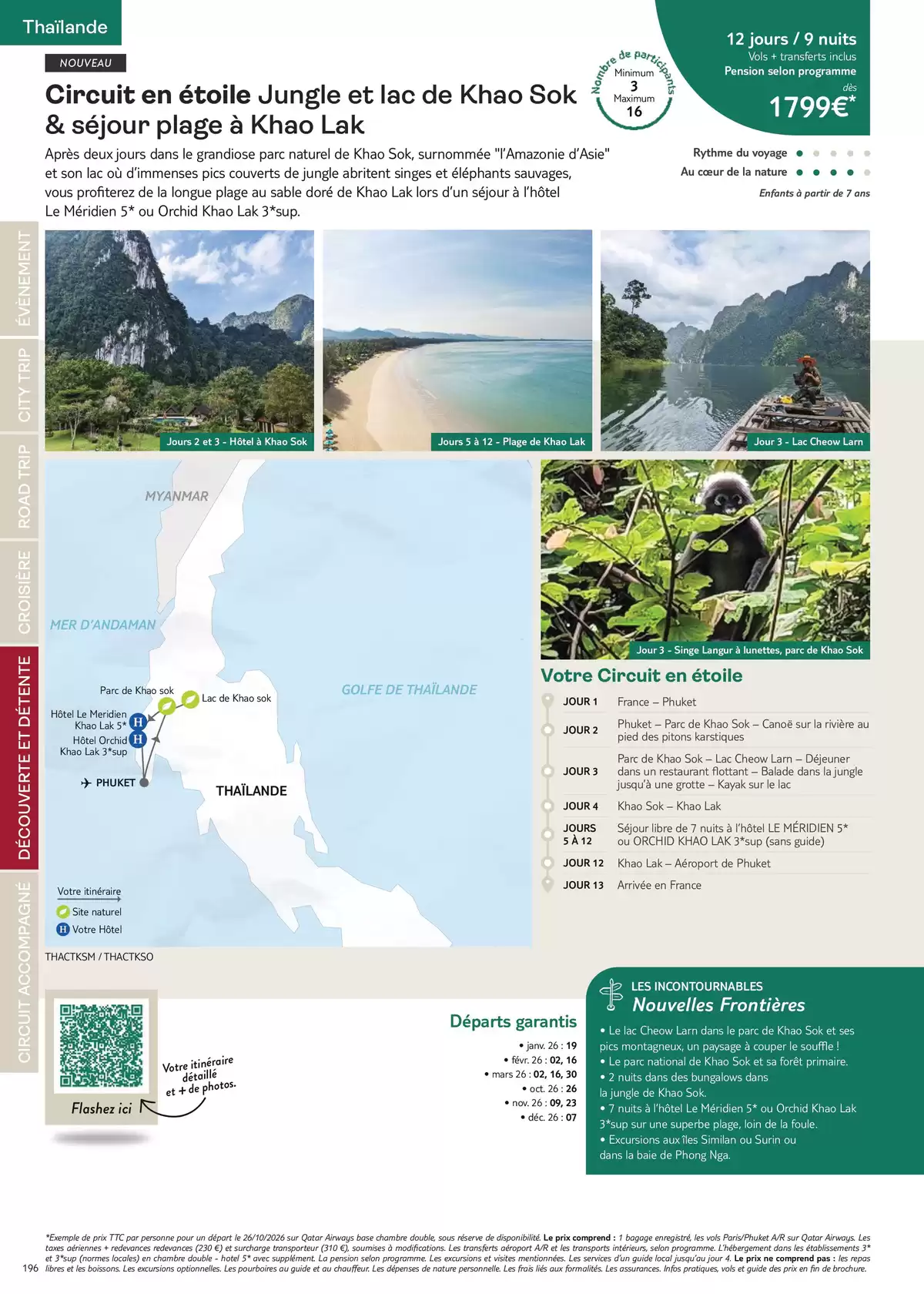 Catalogue Nouvelles Frontières Collection 2026, page 00198