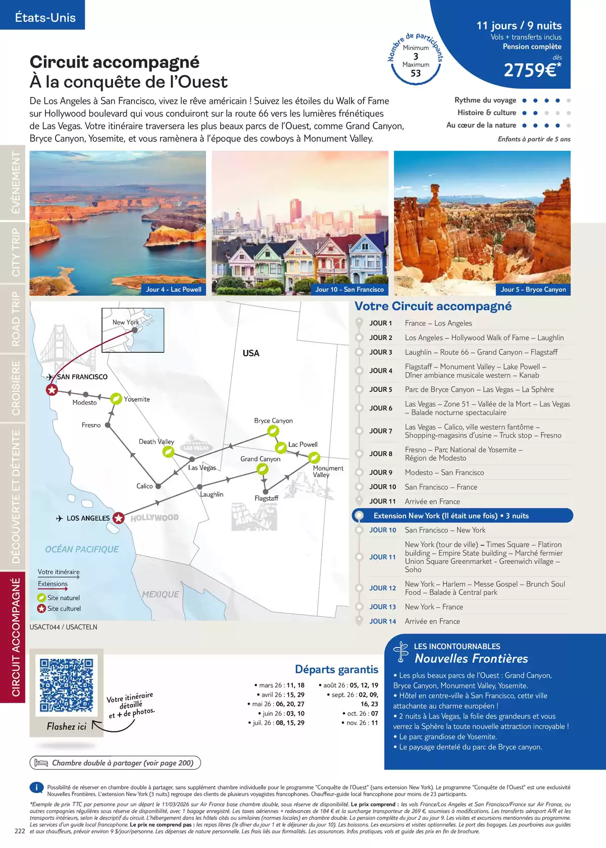 Catalogue Nouvelles Frontières Collection 2026, page 00224