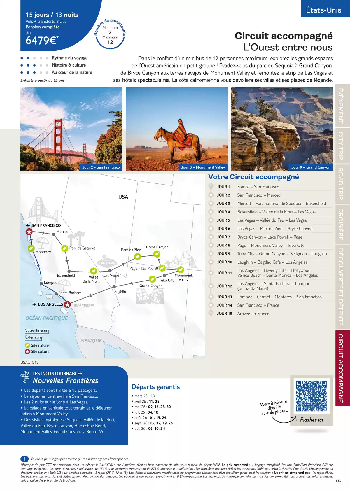 Catalogue Nouvelles Frontières Collection 2026, page 00225