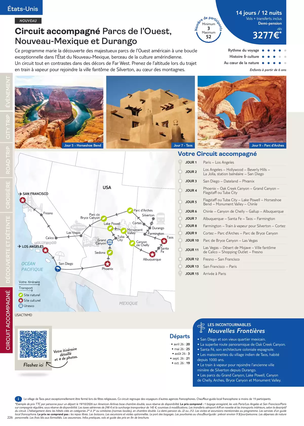 Catalogue Nouvelles Frontières Collection 2026, page 00228