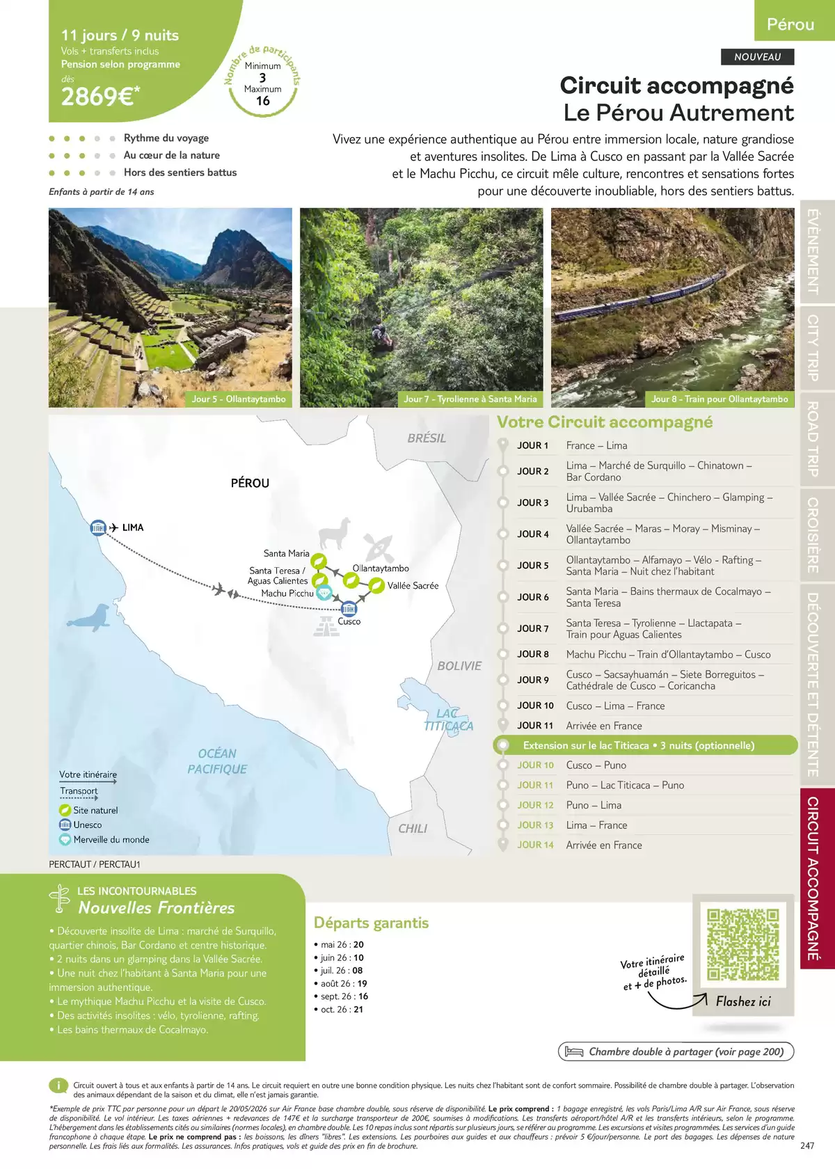 Catalogue Nouvelles Frontières Collection 2026, page 00249