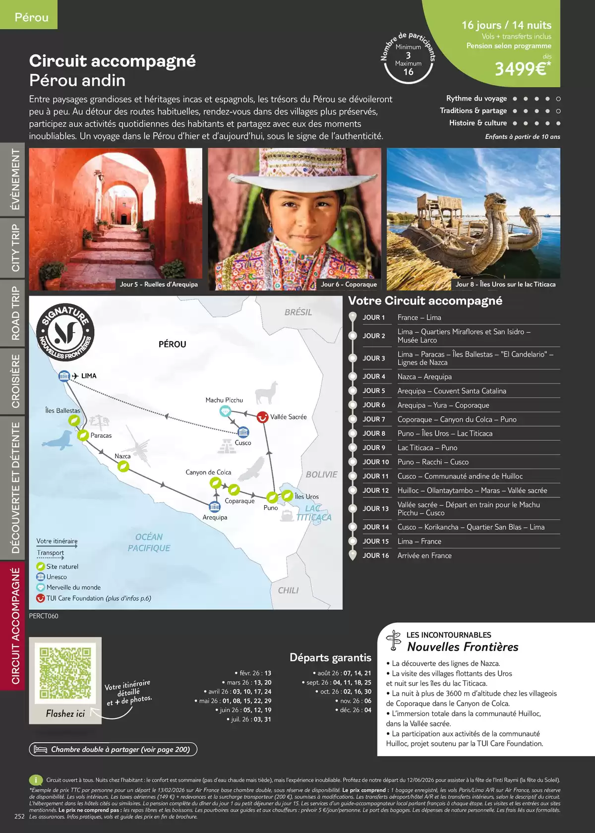 Catalogue Nouvelles Frontières Collection 2026, page 00254