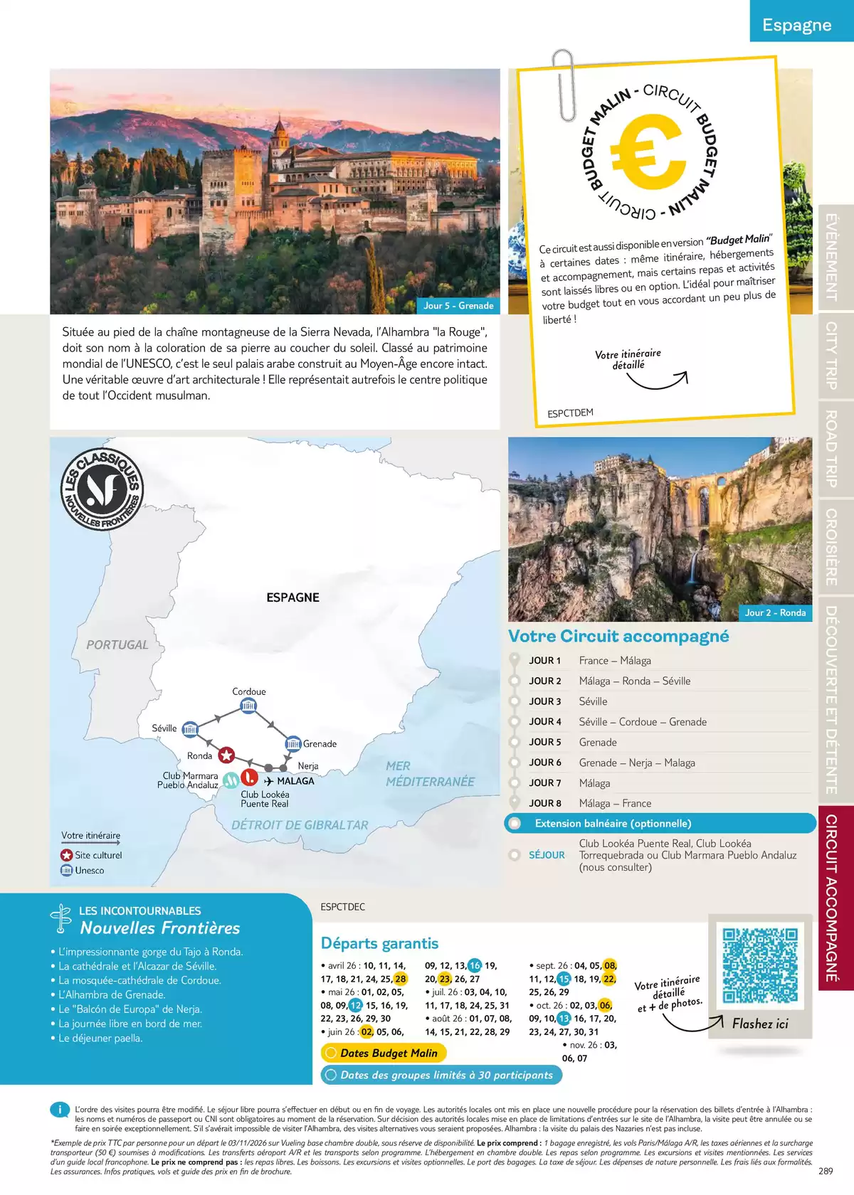 Catalogue Nouvelles Frontières Collection 2026, page 00291