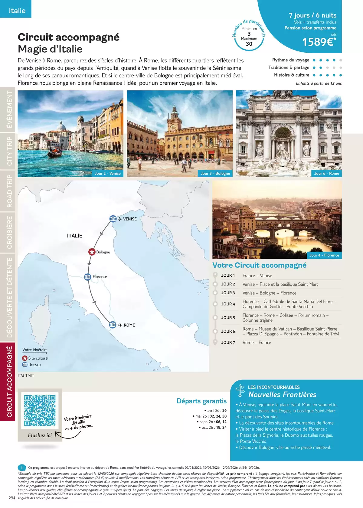 Catalogue Nouvelles Frontières Collection 2026, page 00296