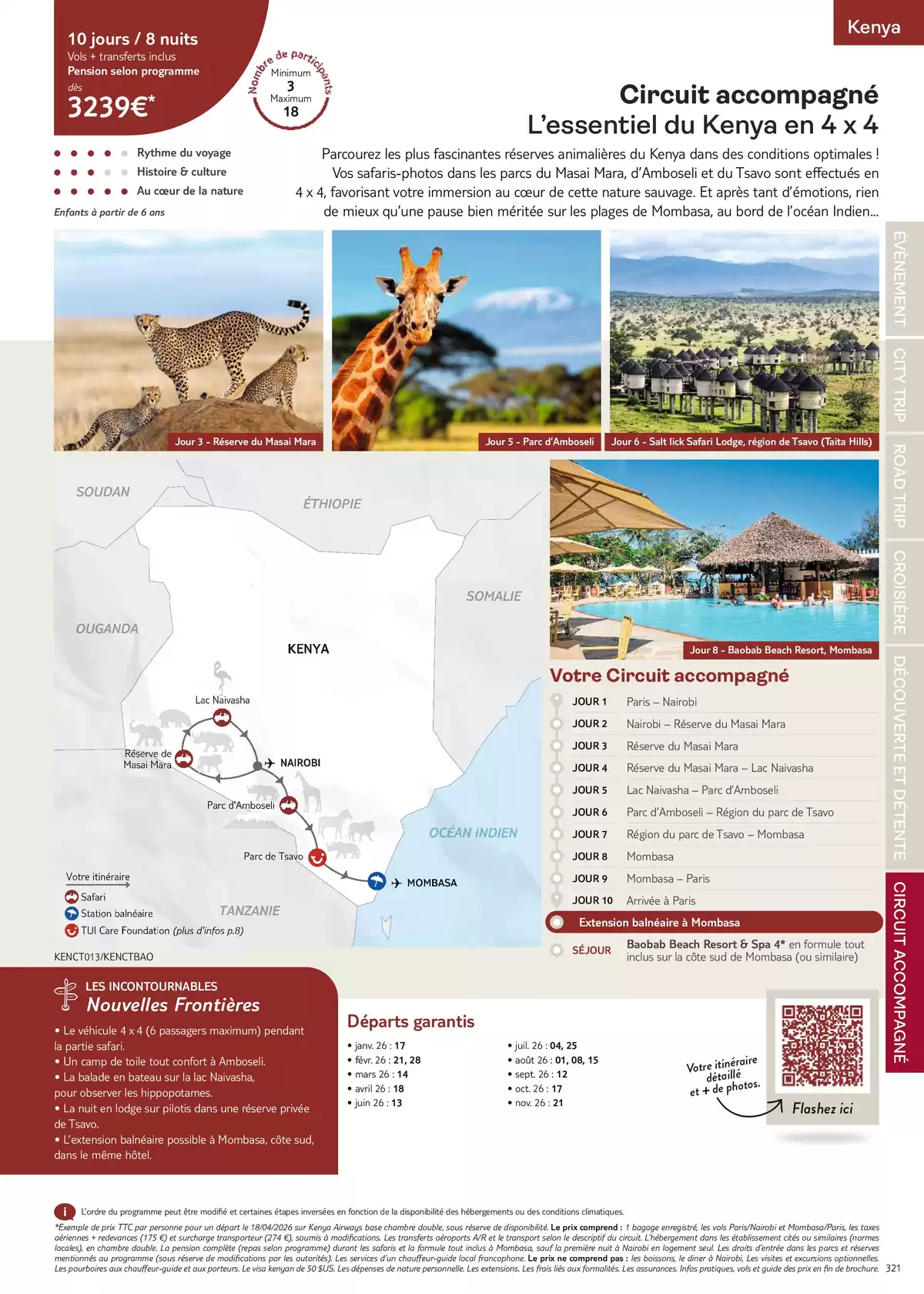 Catalogue Nouvelles Frontières Collection 2026, page 00323