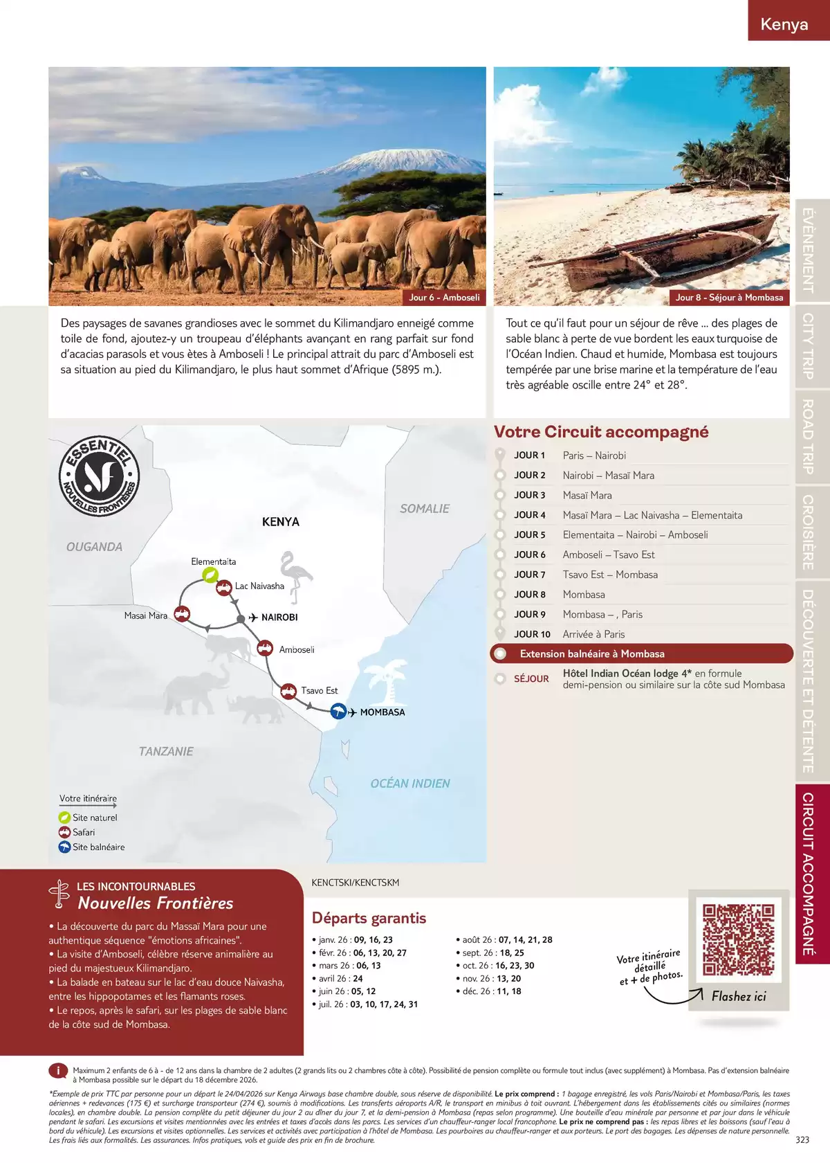 Catalogue Nouvelles Frontières Collection 2026, page 00325