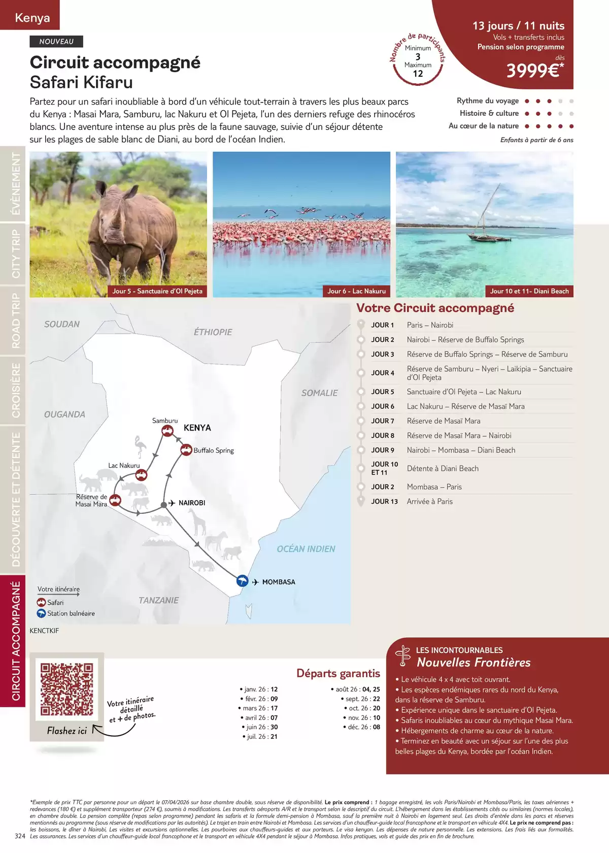 Catalogue Nouvelles Frontières Collection 2026, page 00326