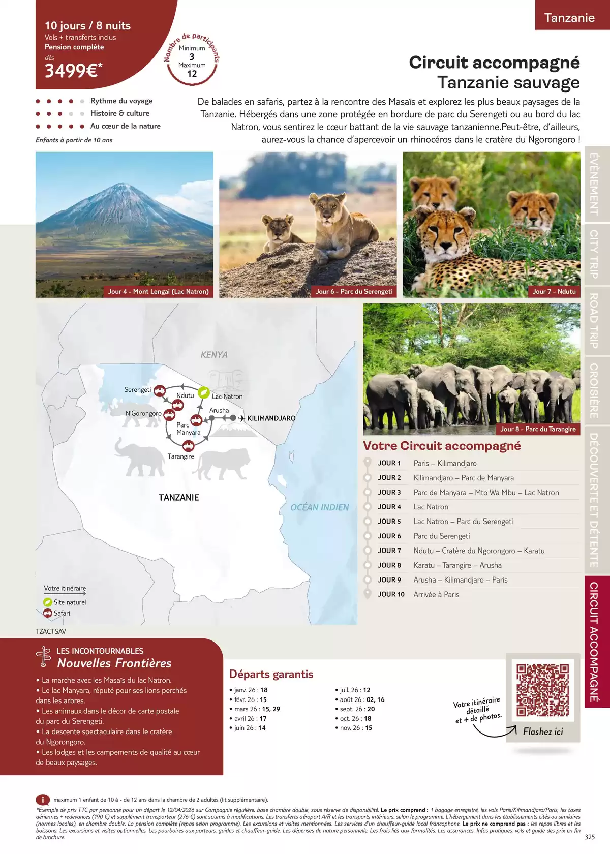 Catalogue Nouvelles Frontières Collection 2026, page 00327