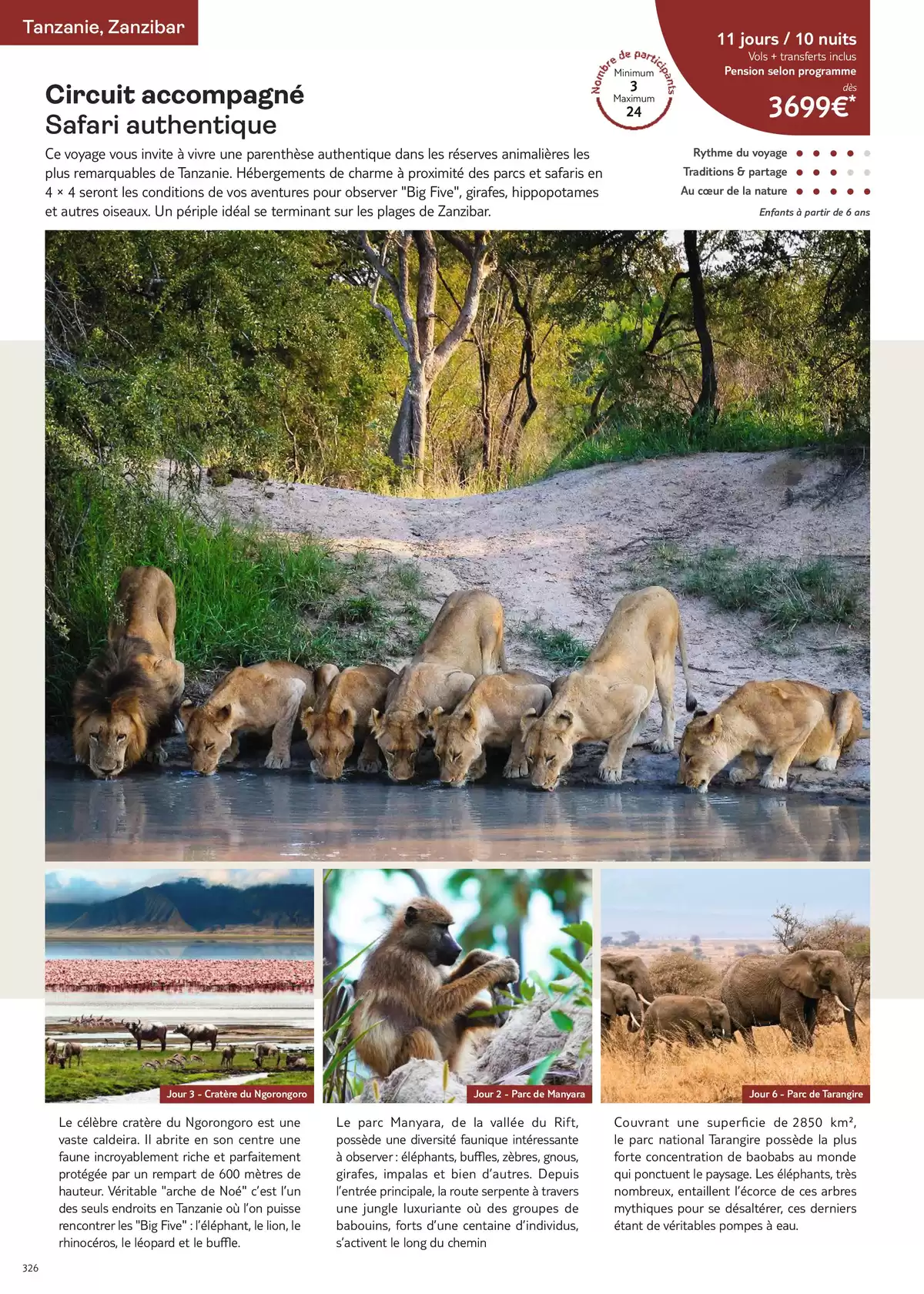 Catalogue Nouvelles Frontières Collection 2026, page 00328