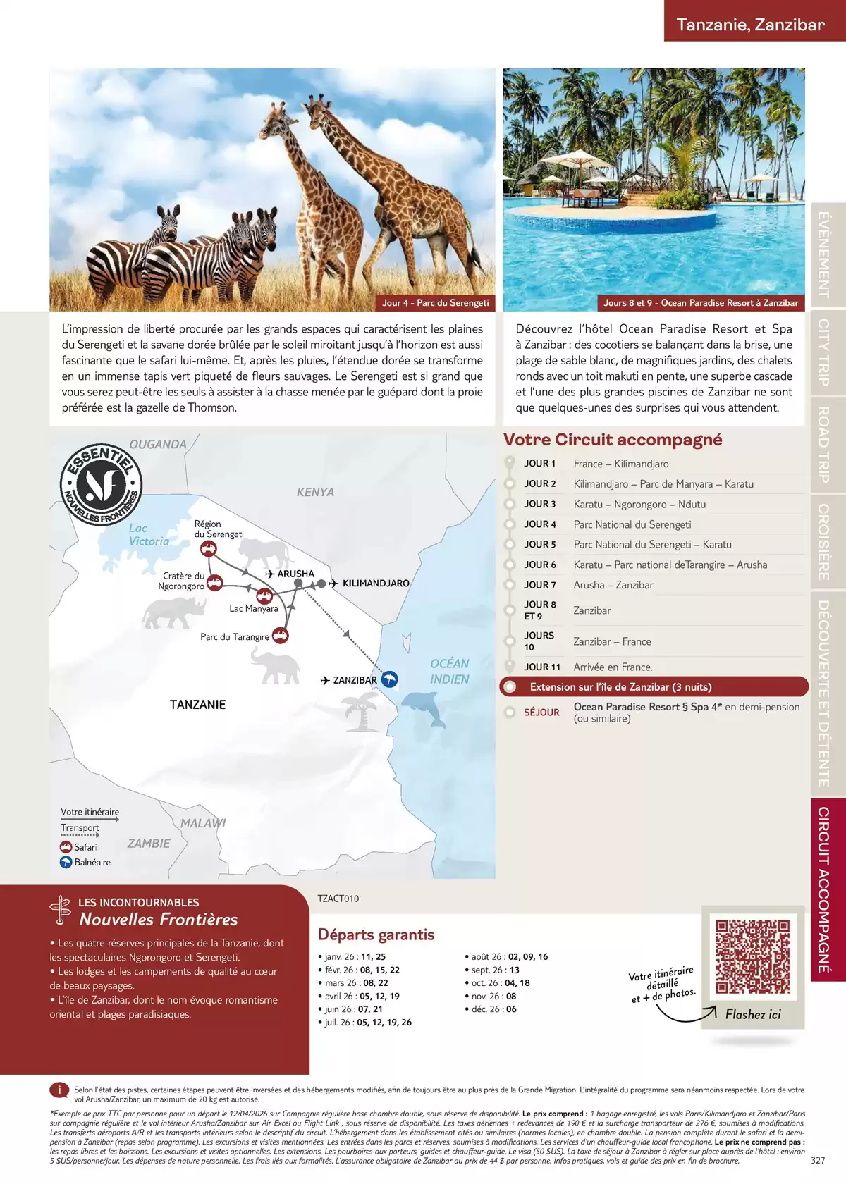 Catalogue Nouvelles Frontières Collection 2026, page 00329