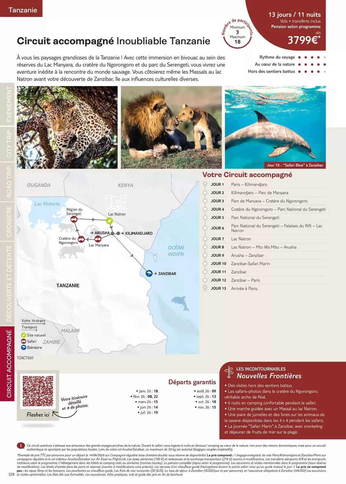 Catalogue Nouvelles Frontières Collection 2026, page 00330