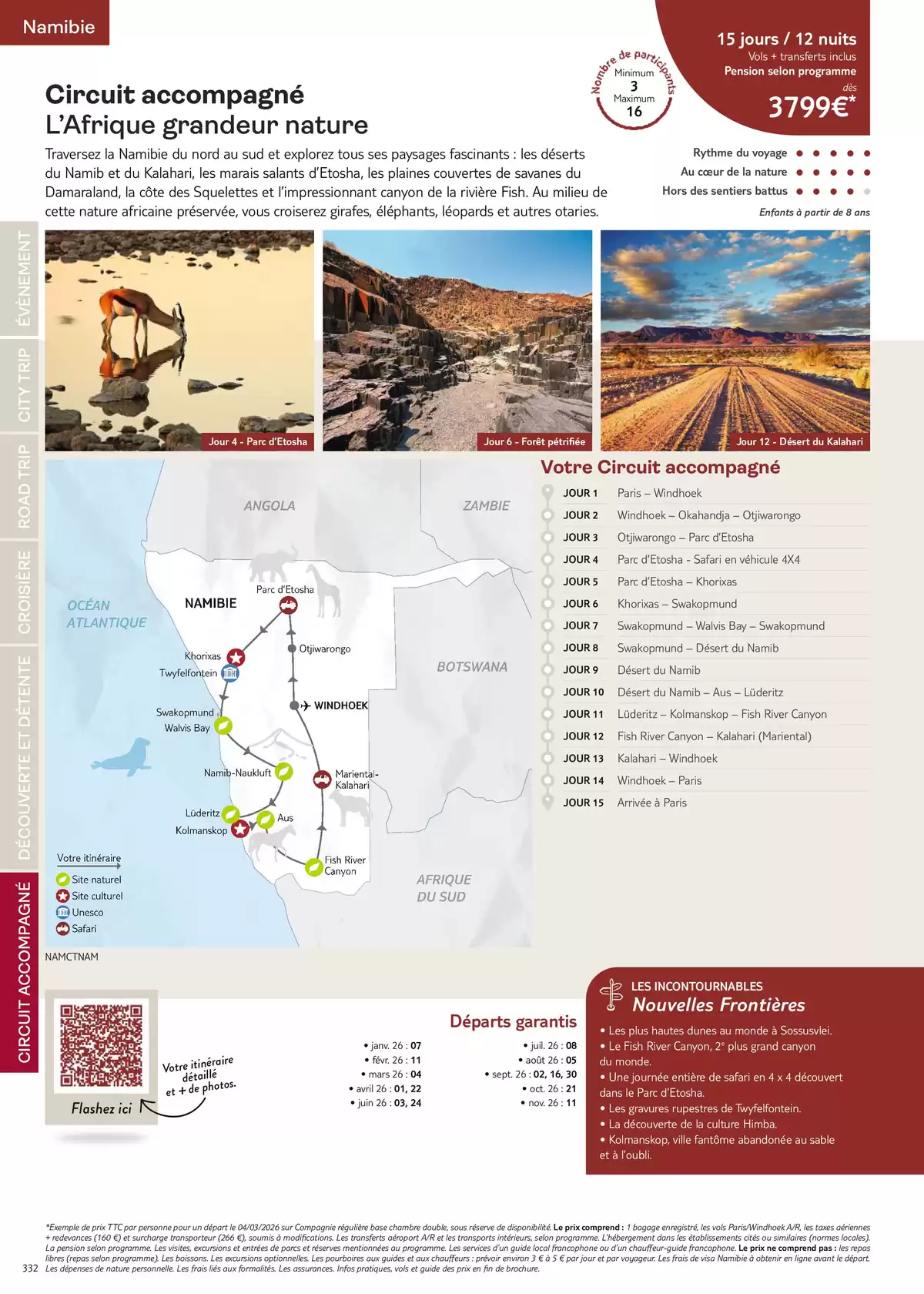 Catalogue Nouvelles Frontières Collection 2026, page 00334