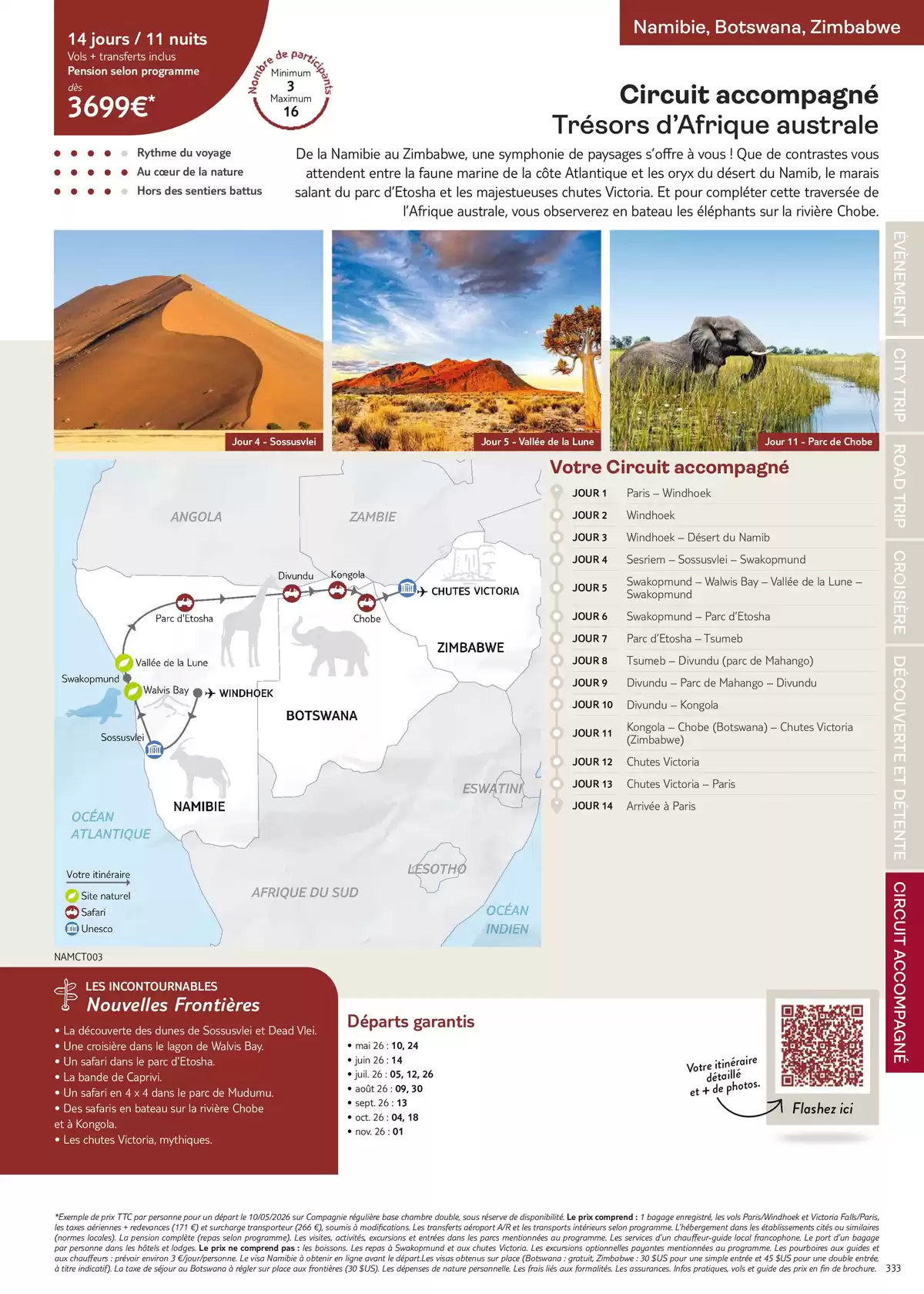 Catalogue Nouvelles Frontières Collection 2026, page 00335