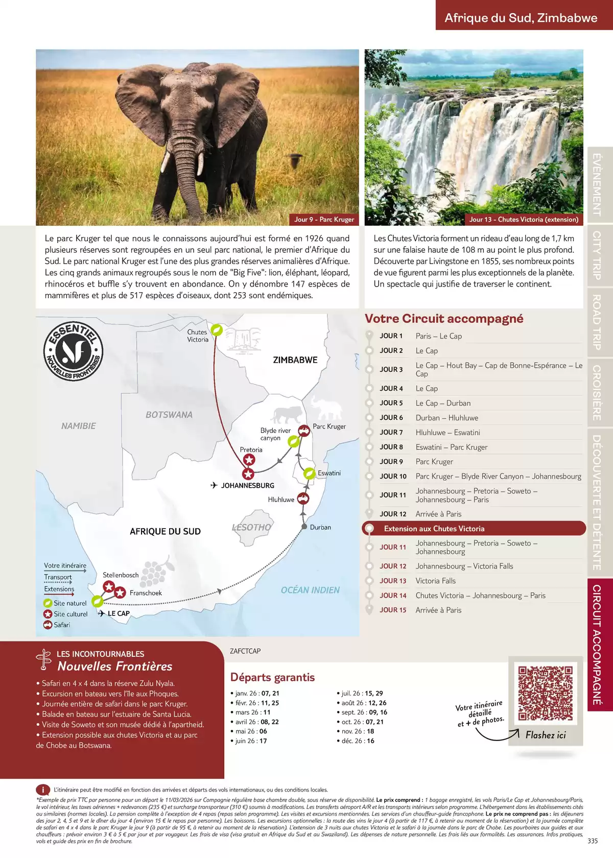 Catalogue Nouvelles Frontières Collection 2026, page 00337