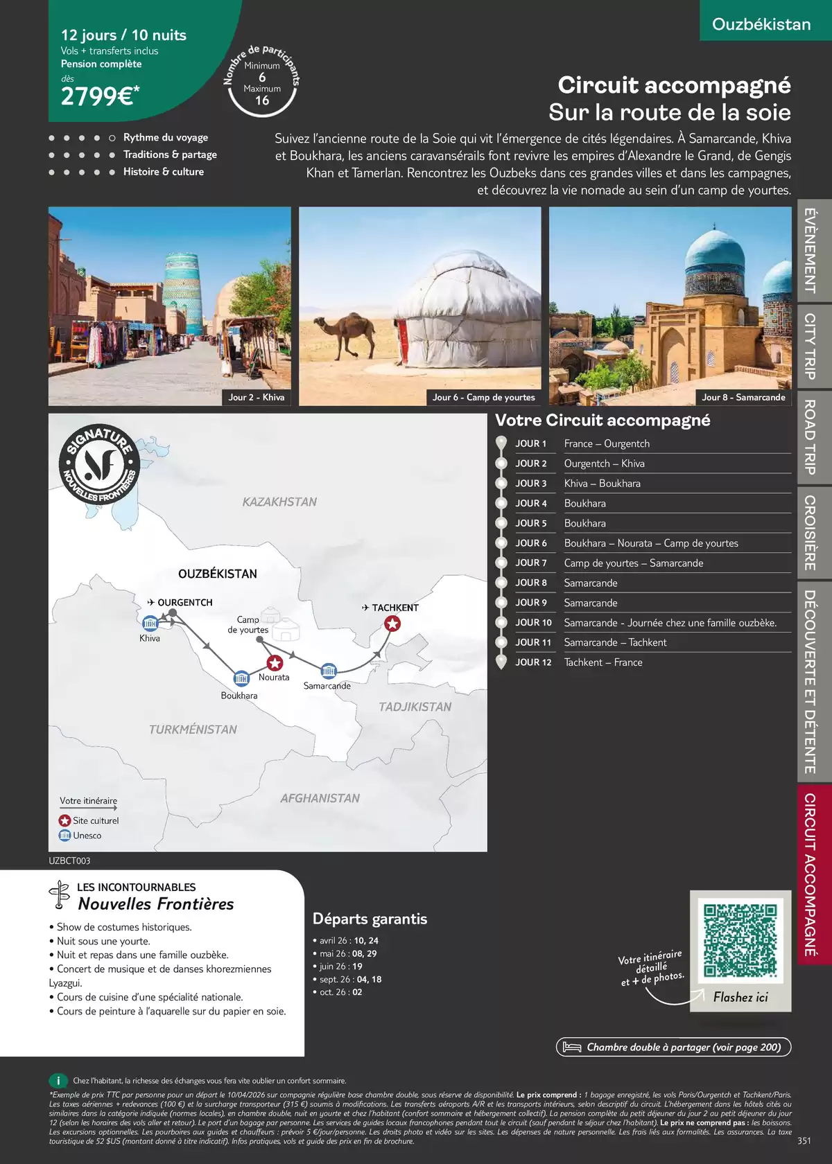 Catalogue Nouvelles Frontières Collection 2026, page 00353