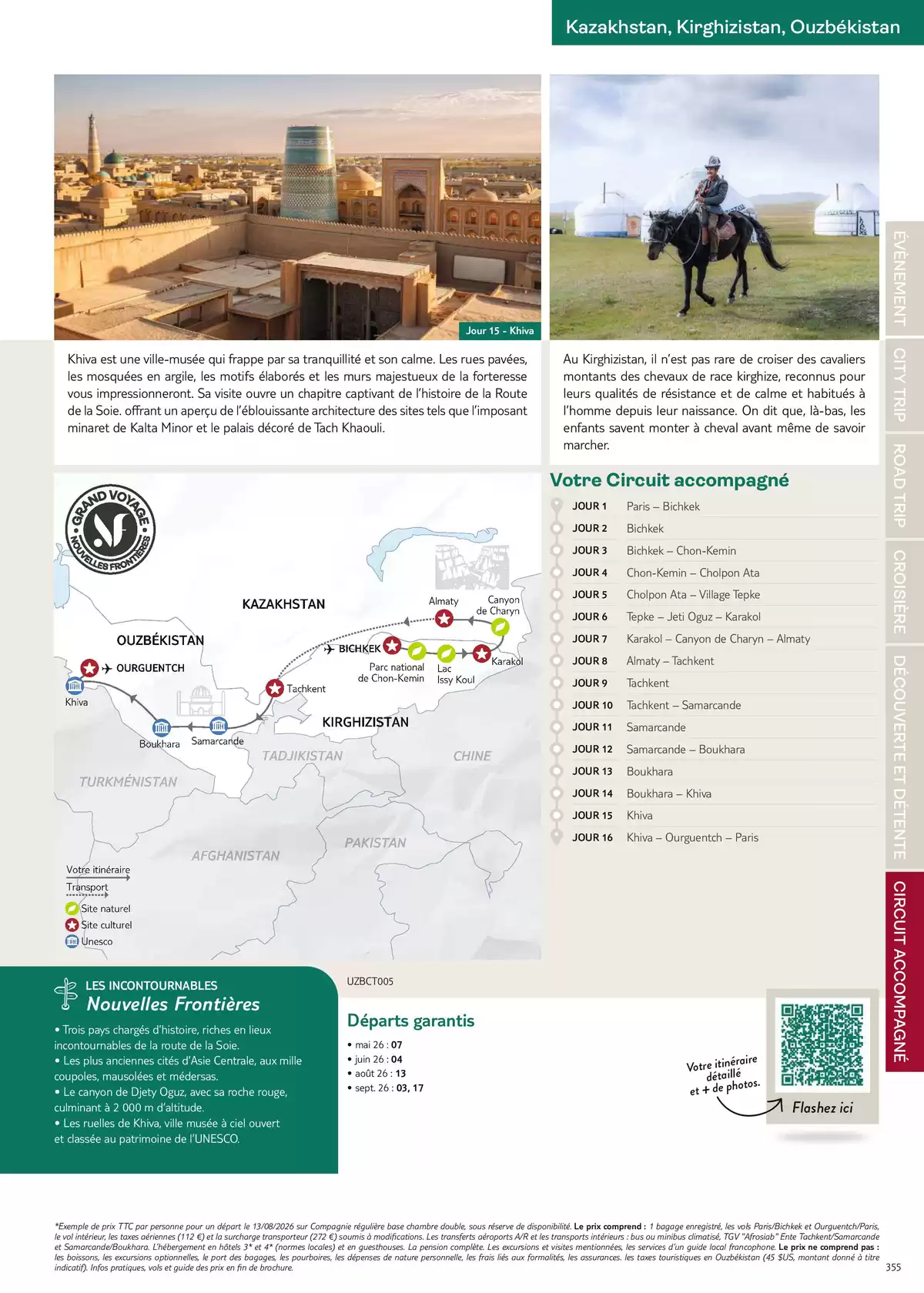 Catalogue Nouvelles Frontières Collection 2026, page 00357