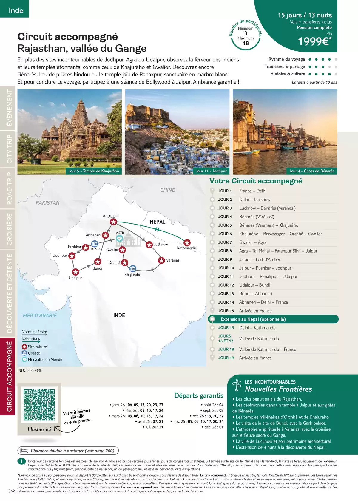 Catalogue Nouvelles Frontières Collection 2026, page 00364