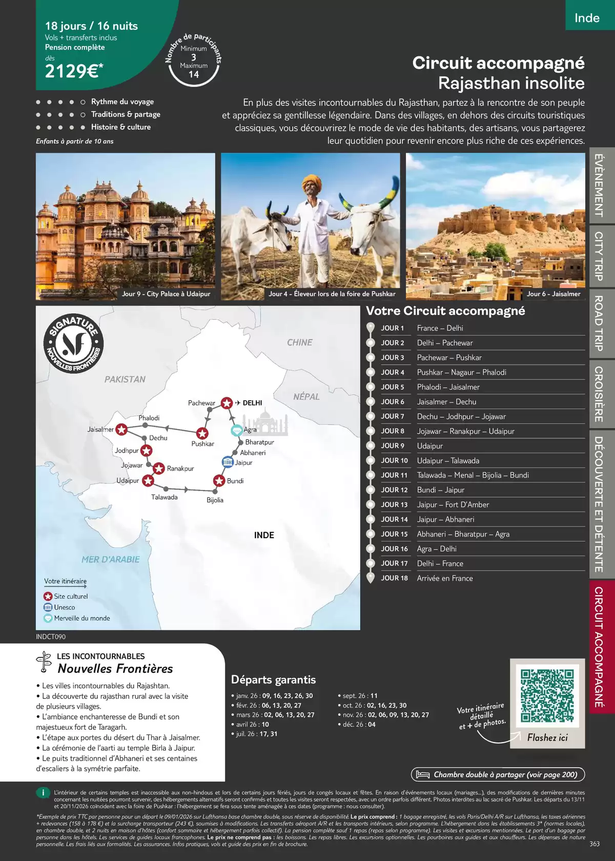 Catalogue Nouvelles Frontières Collection 2026, page 00365