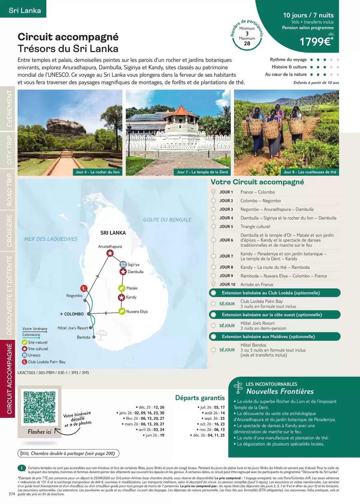 Catalogue Nouvelles Frontières Collection 2026, page 00376