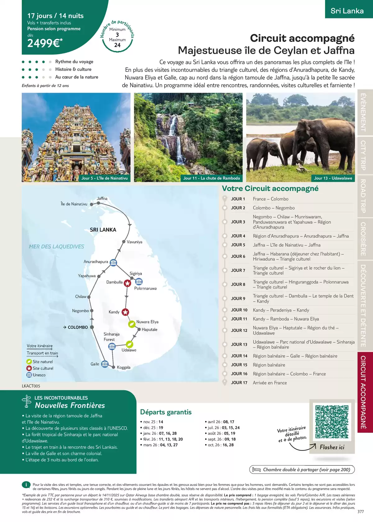 Catalogue Nouvelles Frontières Collection 2026, page 00379