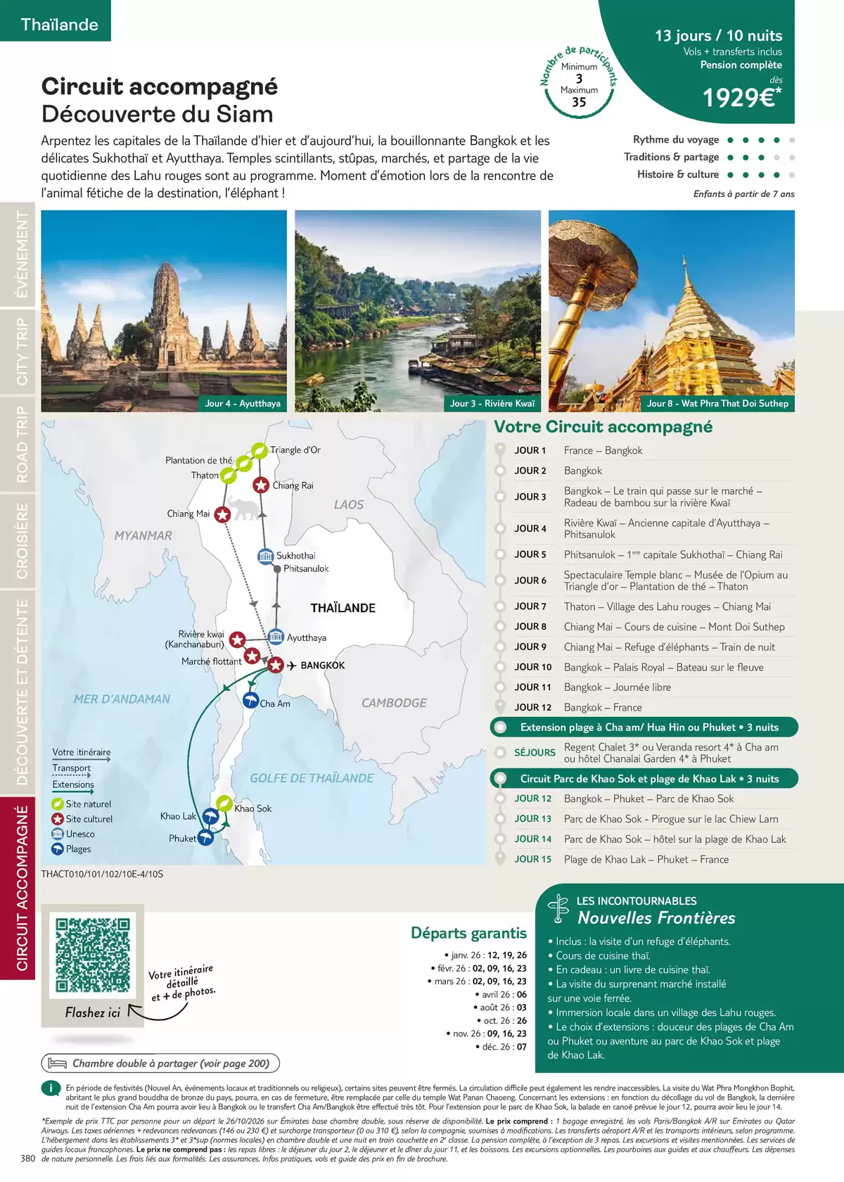 Catalogue Nouvelles Frontières Collection 2026, page 00382