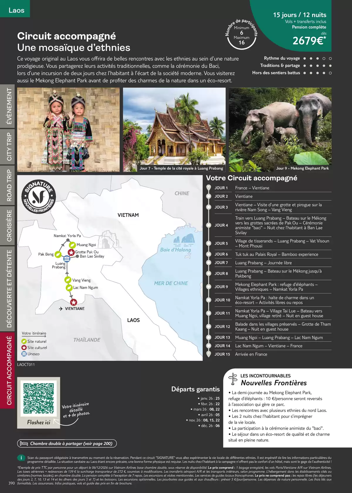 Catalogue Nouvelles Frontières Collection 2026, page 00392