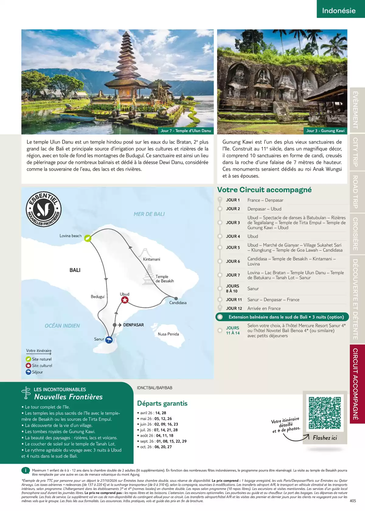 Catalogue Nouvelles Frontières Collection 2026, page 00407