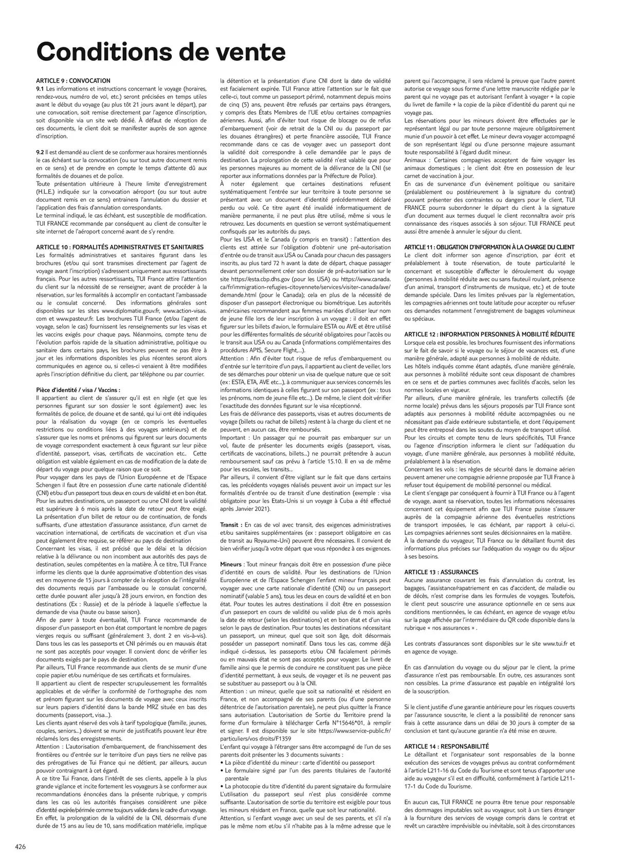 Catalogue Nouvelles Frontières Collection 2026, page 00428