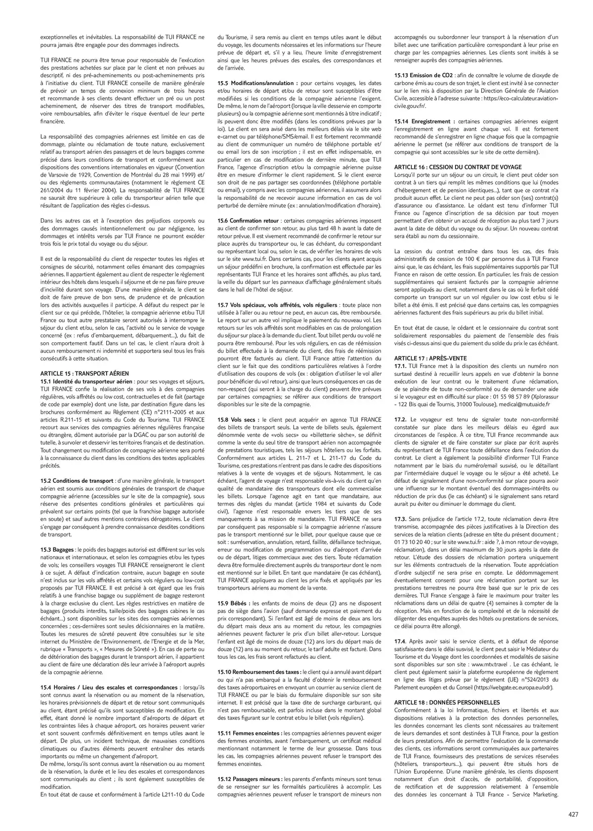 Catalogue Nouvelles Frontières Collection 2026, page 00429