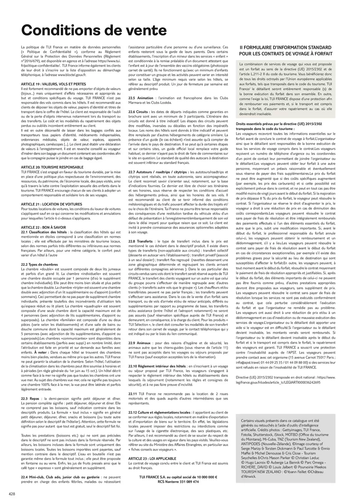 Catalogue Nouvelles Frontières Collection 2026, page 00430