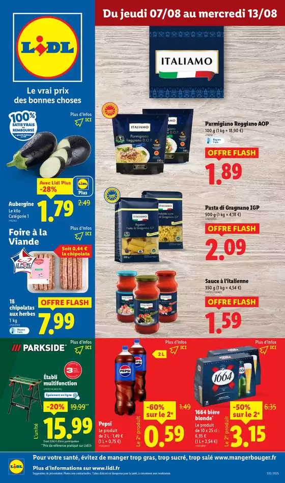 Savourez le meilleur de la cuisine italienne avec notre gamme Italiamo à prix Lidl !