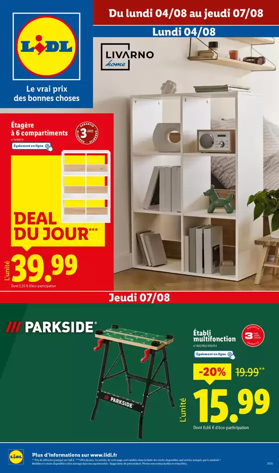 Découvrez notre large choix de produits bricolage et accessoires pour animaux, à prix Lidl
