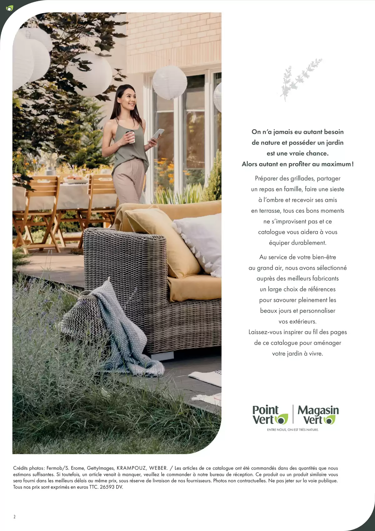 Catalogue Votre jardin à vivre, page 00002