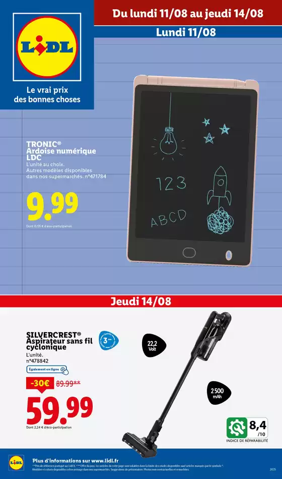 Cahiers, stylos, pochettes…Préparez la rentrée de vos enfants à petits prix chez Lidl !