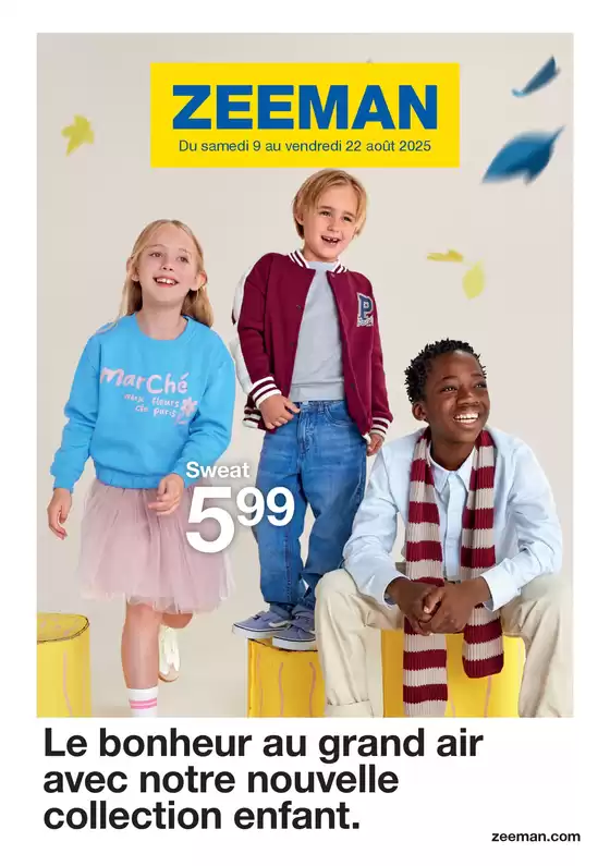 Le bonheur au grand air avec notre nouvelle collection enfant.