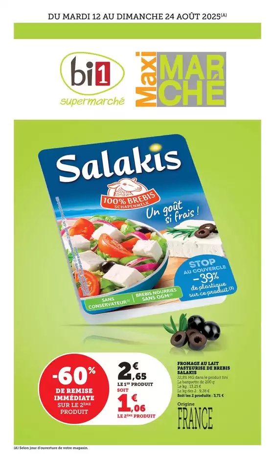 -60% DE REMISE IMMÉDIATE SUR LE 2ÈME PRODUIT