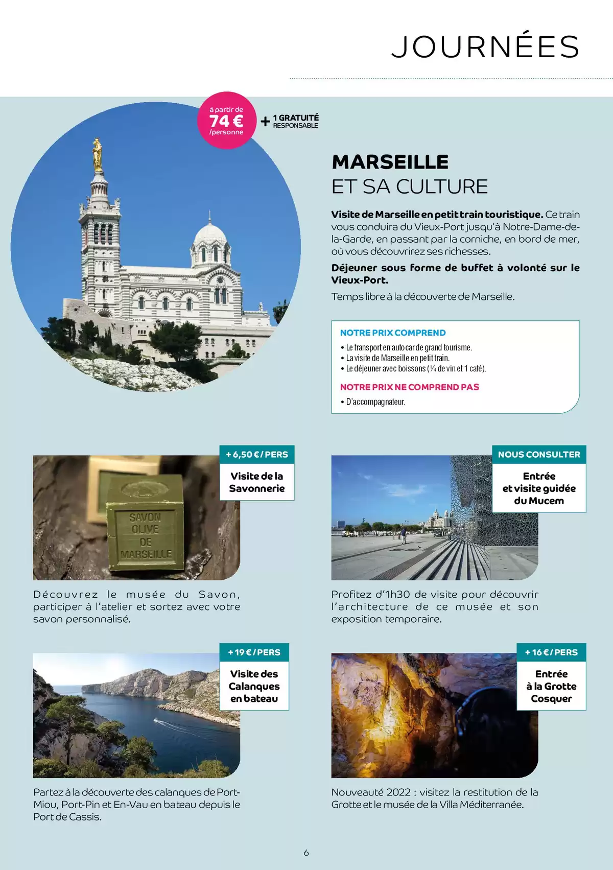 Catalogue Vos escapades en autocar, page 00006