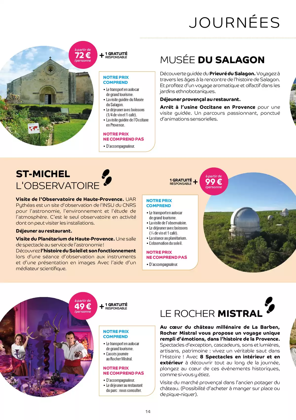 Catalogue Vos escapades en autocar, page 00014