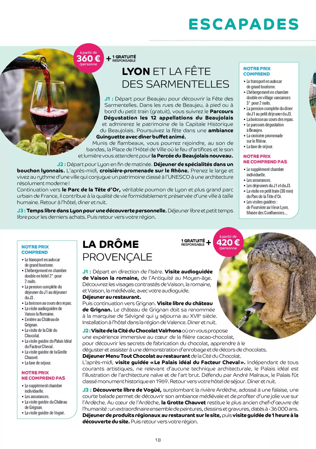 Catalogue Vos escapades en autocar, page 00018