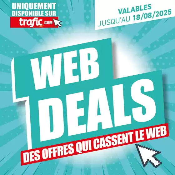 Offres web exclusives à prix cassés